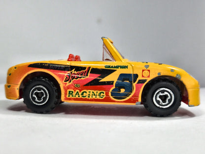 Turbo Speed Racing 5 Majorette '80 Żółty 1:46 – zdjęcie 4