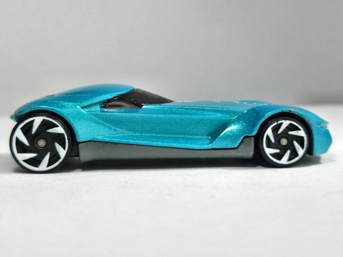 Twin Mill Gen-E Hot Wheels 2018 HW Green Speed 1:64 Luzak Turkusowy – zdjęcie 4