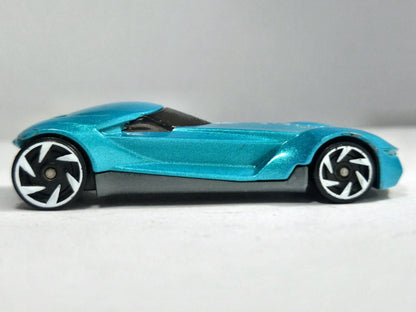 Twin Mill Gen-E Hot Wheels 2018 HW Green Speed 1:64 Luzak Turkusowy – zdjęcie 4