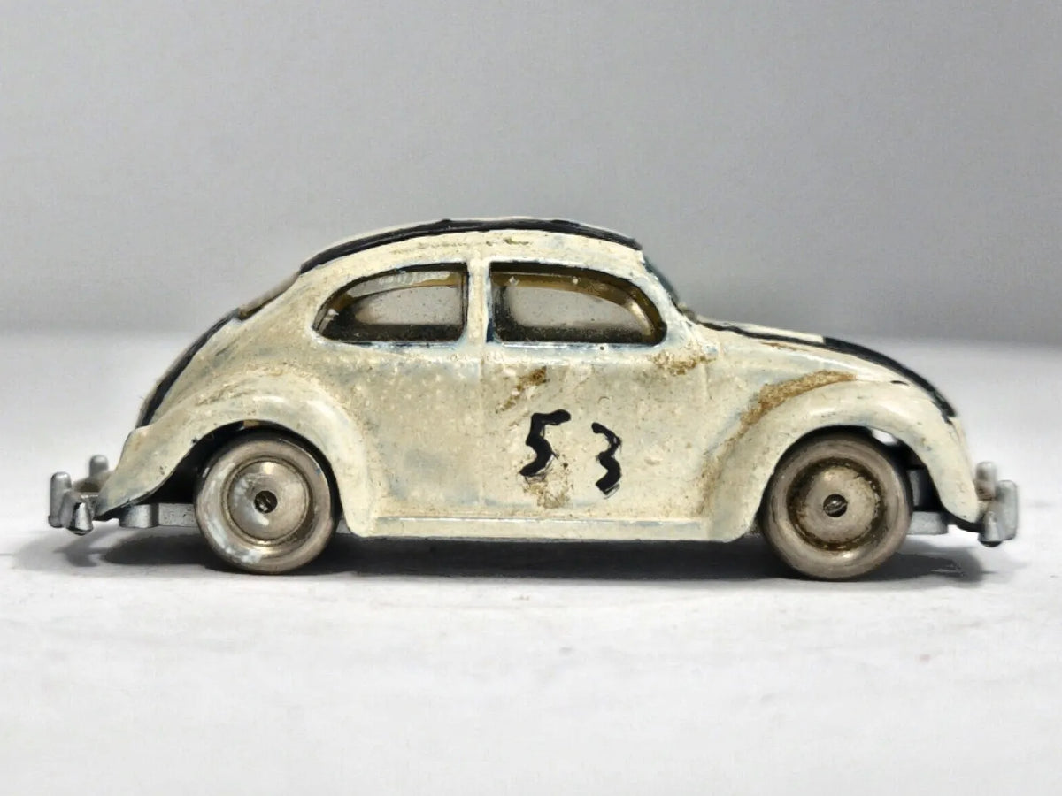 VW-1200 Beetle mk1 LEGO '60 Biały 1:72 Made in England – zdjęcie 4