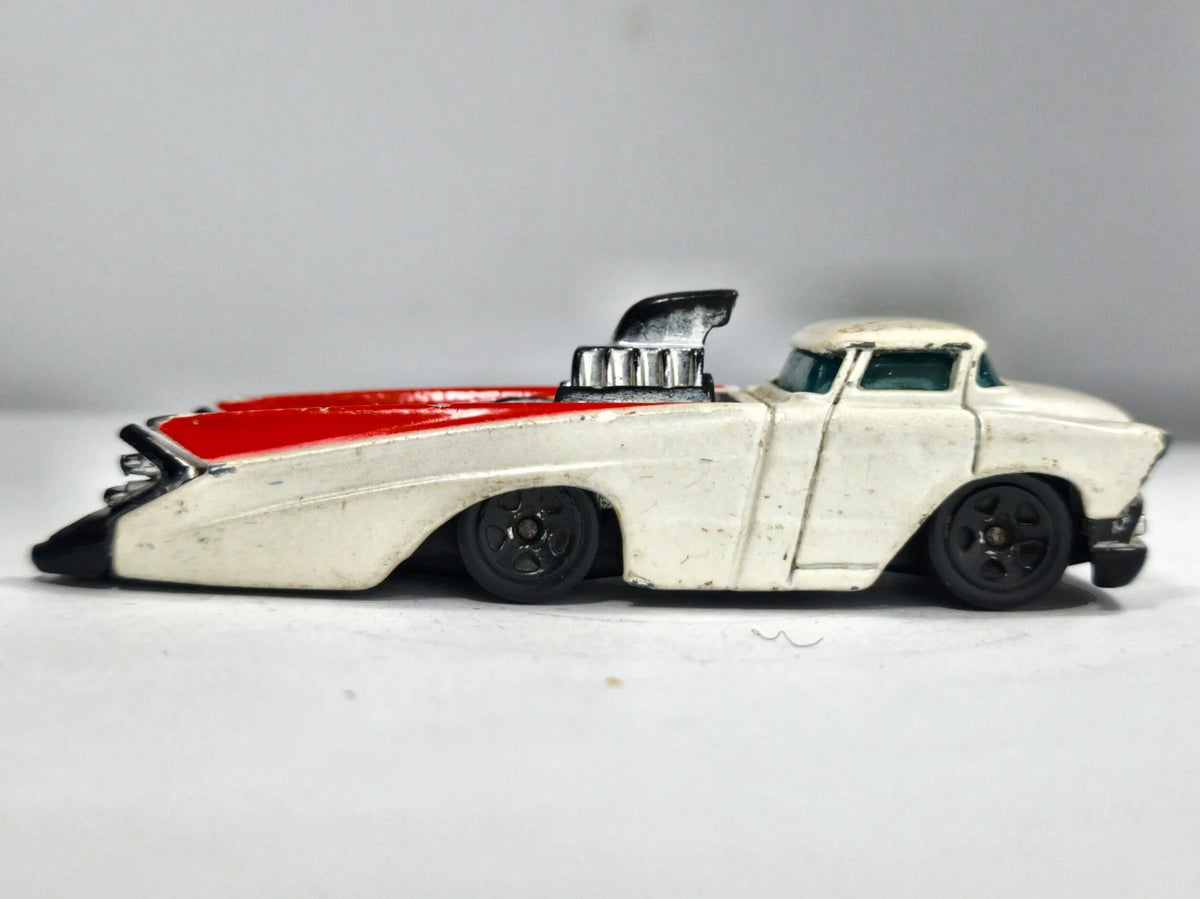 Crooze Bedtime Hot Wheels 2003 1:64 Luzak Biały – zdjęcie 4