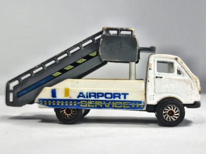 AIRPORT SERVICE TRUCK, Zee Toys, Die cast DKE1, Biały, 1:60, Resoraki – zdjęcie 4