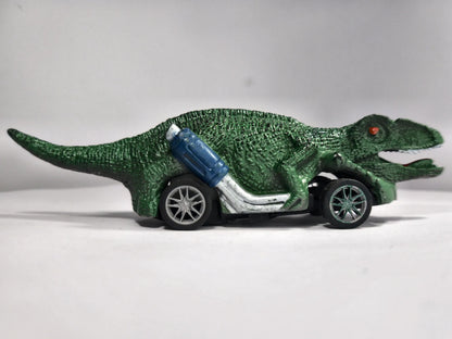 Dinozaur Pull-Back Dinobros Zielony 1:55 – zdjęcie 4