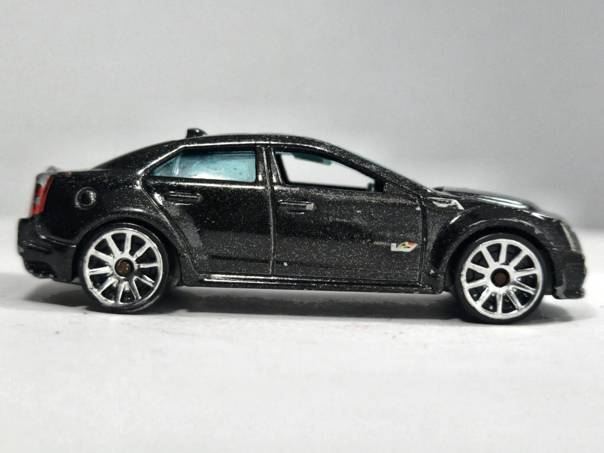 ‘09 Cadillac Cts-V Hot Wheels 1:64 Luzak Czarny – zdjęcie 4