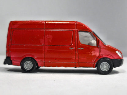 Mercedes-Benz Sprinter, Siku, Made in Germany, Die cast, Czerwony, 1:55 – zdjęcie 4