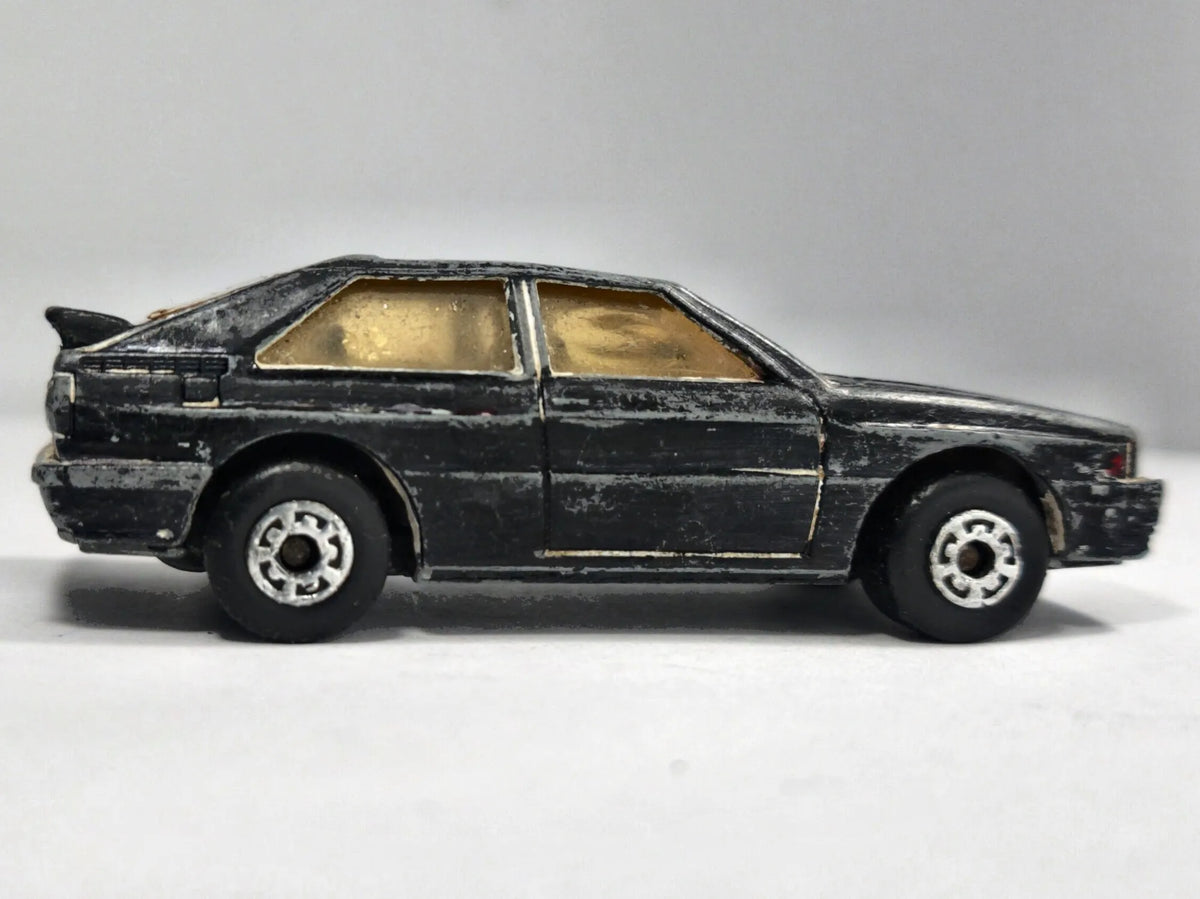 Audi Quattro Matchbox 1987 Superfast 1:58 Luzak Czarny – zdjęcie 4
