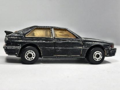 Audi Quattro Matchbox 1987 Superfast 1:58 Luzak Czarny – zdjęcie 4