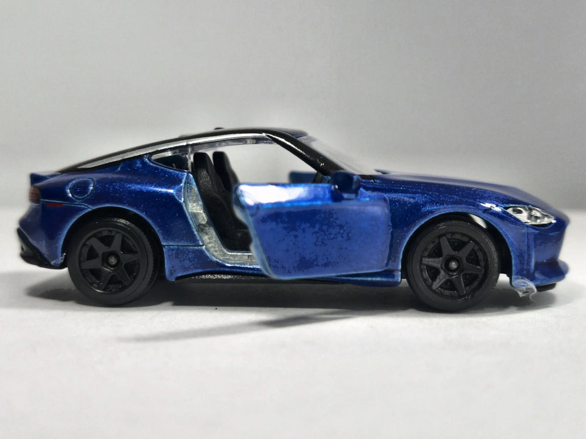 NISSAN Z, Majorette Premium, Die cast REF:2141, Niebieski, 1:63, Resoraki – zdjęcie 4