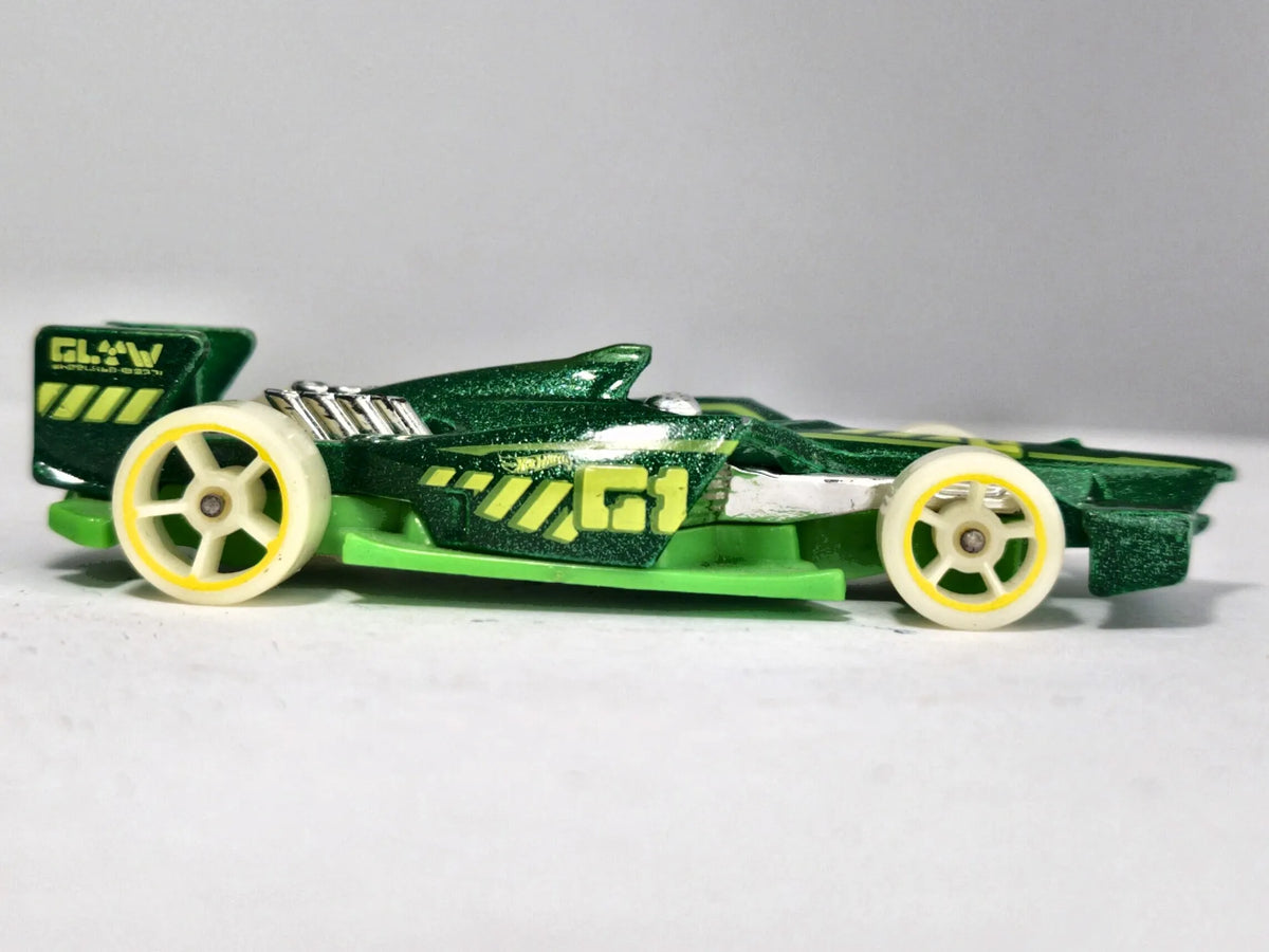 WINNING FORMULA Hot Wheels 2014 Zielony 1:64 – zdjęcie 4