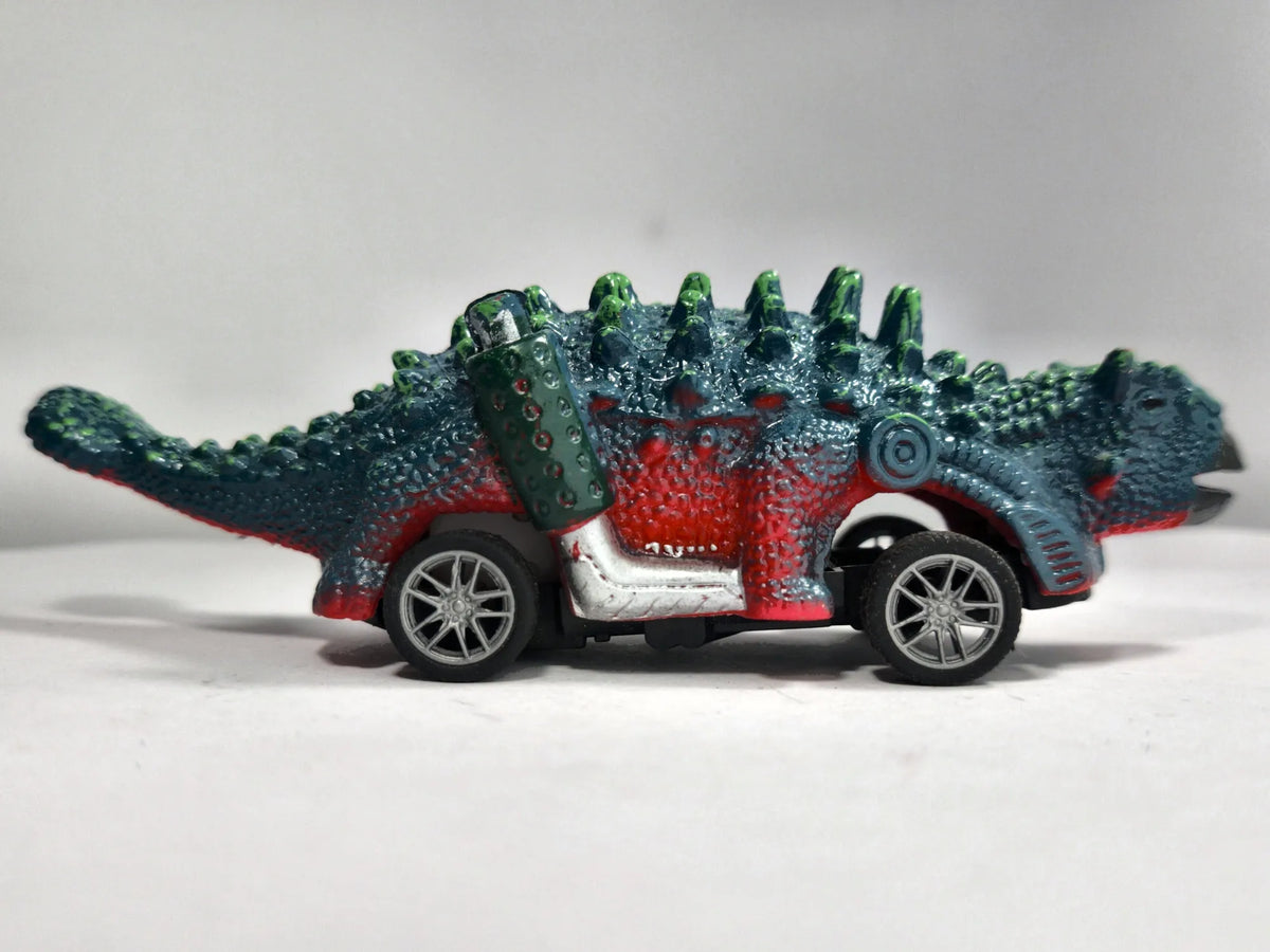 Ankylosaurus Character Car Cars Dinobros Niebieski 1:55 – zdjęcie 4