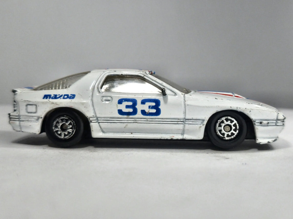MAZDA RX-7, Maisto, Die cast, Biały, 1:55, Resoraki – zdjęcie 4