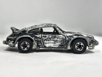 Porsche Gold Hubs P-911 Turbo Hot Wheels 1974 1:64 Luzak Czarny 2xMetal – zdjęcie 4