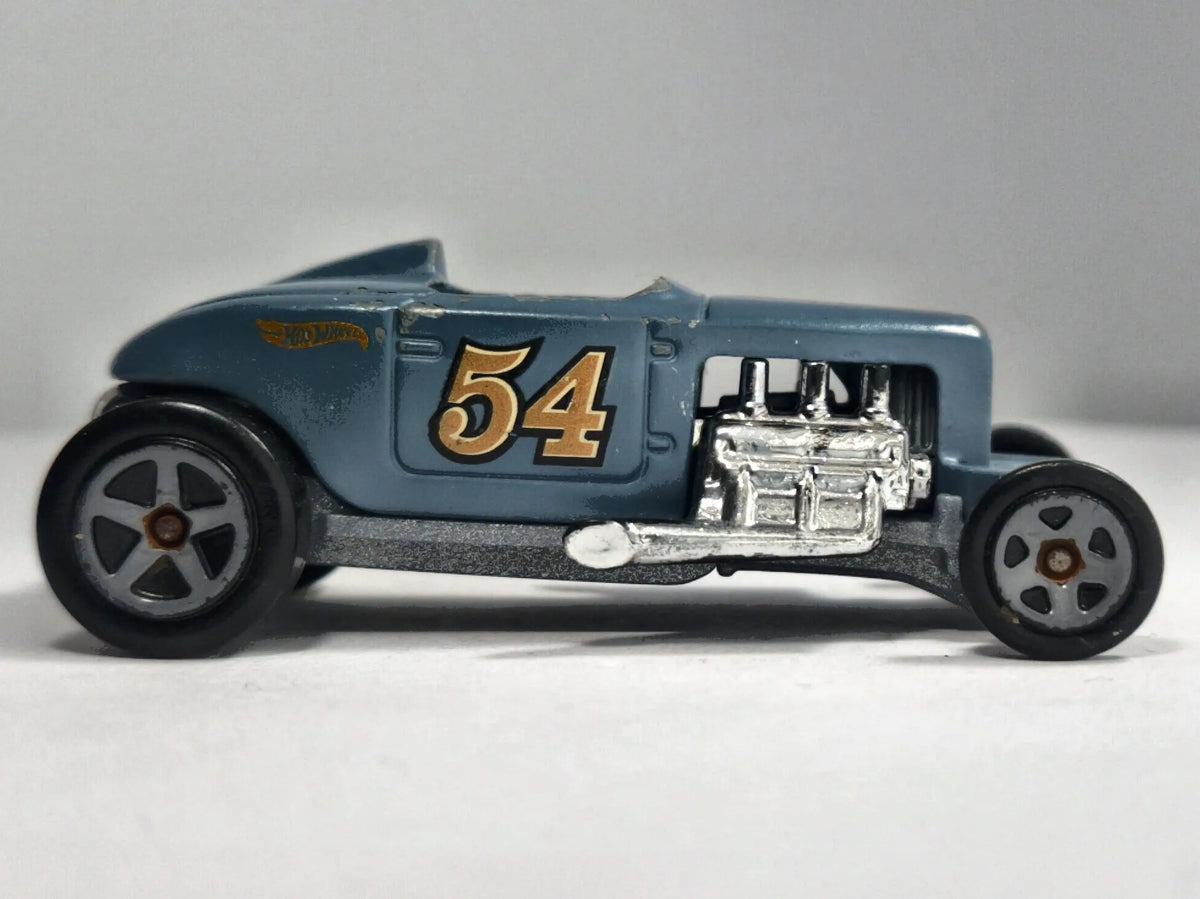 MAX STEEL, Hot Wheels 2021, Die cast #54, Niebieski, 1:64, Resoraki – zdjęcie 4