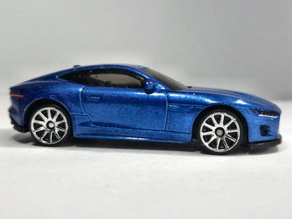 JAGUAR F-TYPE, Hot Wheels 2020, Die cast GRY29, Niebieski, 1:64, Resoraki – zdjęcie 4
