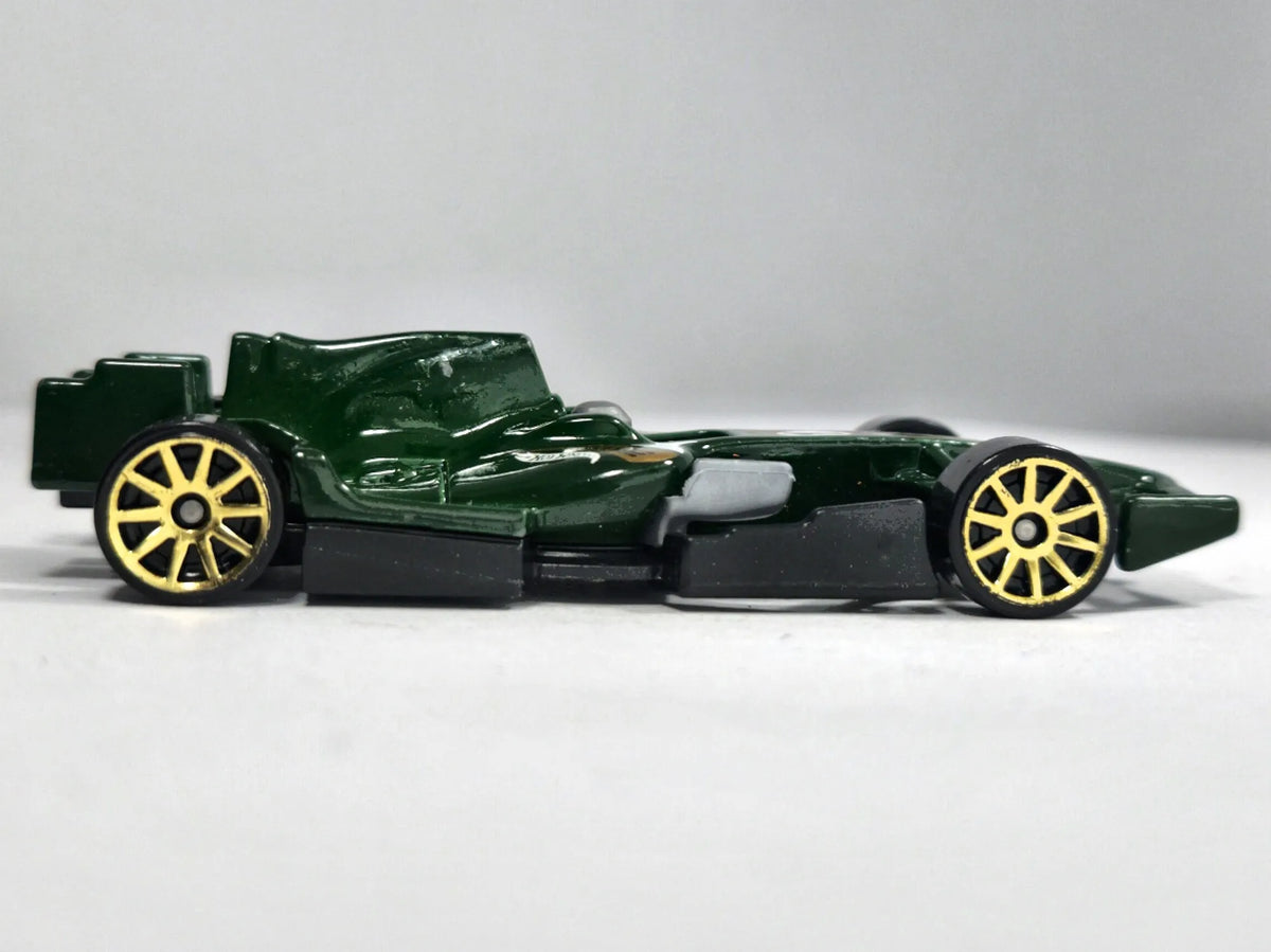 F1 Racer Hot Wheels 1:64 Bolid F1 7 Luzak Zielony – zdjęcie 4