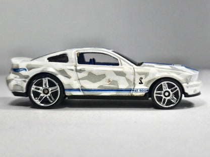 '07 SHELBY GT-500, Hot Wheels 2008, Die cast, Biały, 1:66, Resoraki – zdjęcie 4