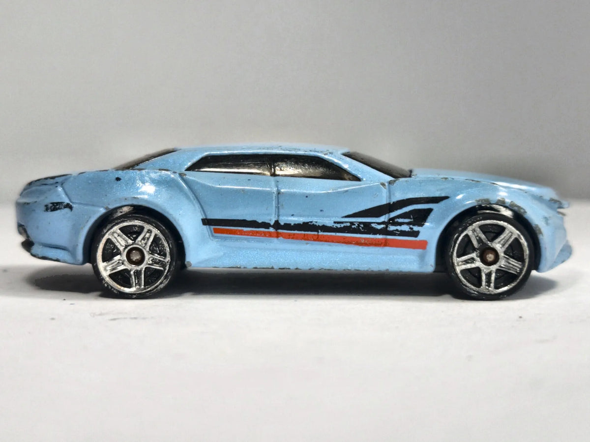 Ryura Lx Hot Wheels 2013 Błękitny 1:64 – zdjęcie 4
