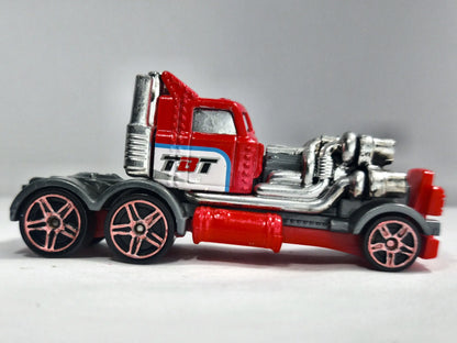 Turbo Beast HW Track Stars Hot Wheels 2011 Czerwony 1:64 – zdjęcie 4