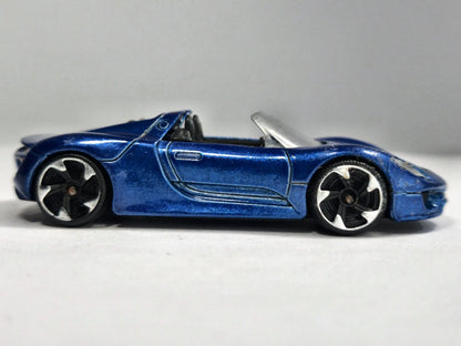 PORSCHE 918 SPYDER, Majorette, Die cast REF:209F, Niebieski, 1:61, Resoraki – zdjęcie 4