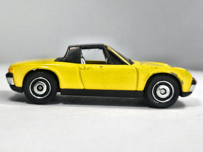 Vw Porsche 914 Matchbox 2009 Matchbox Series 1:64 Luzak Żółty – zdjęcie 4