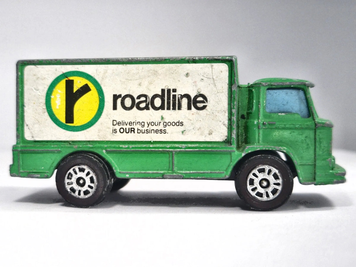 LEYLAND TERRIER, Roadline, Corgi Juniors, Made in Gt Britain, Zielony, 1:87 – zdjęcie 4