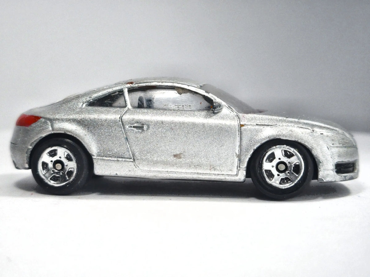 AUDI TT, Realtoy, Die cast, Srebrny, 1:57, Resoraki – zdjęcie 4