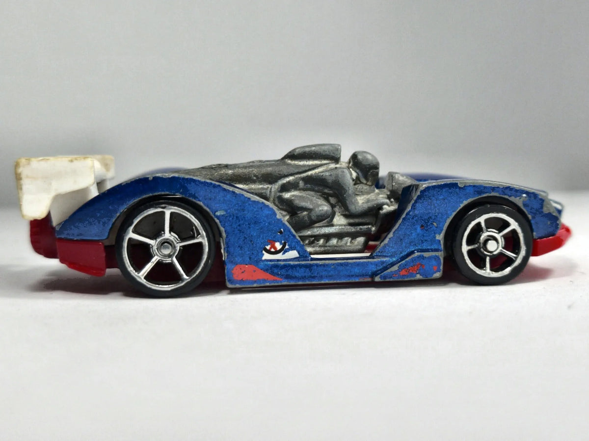 Improvado Hot Wheels 2004 1:64 4 Luzak Niebieski – zdjęcie 4