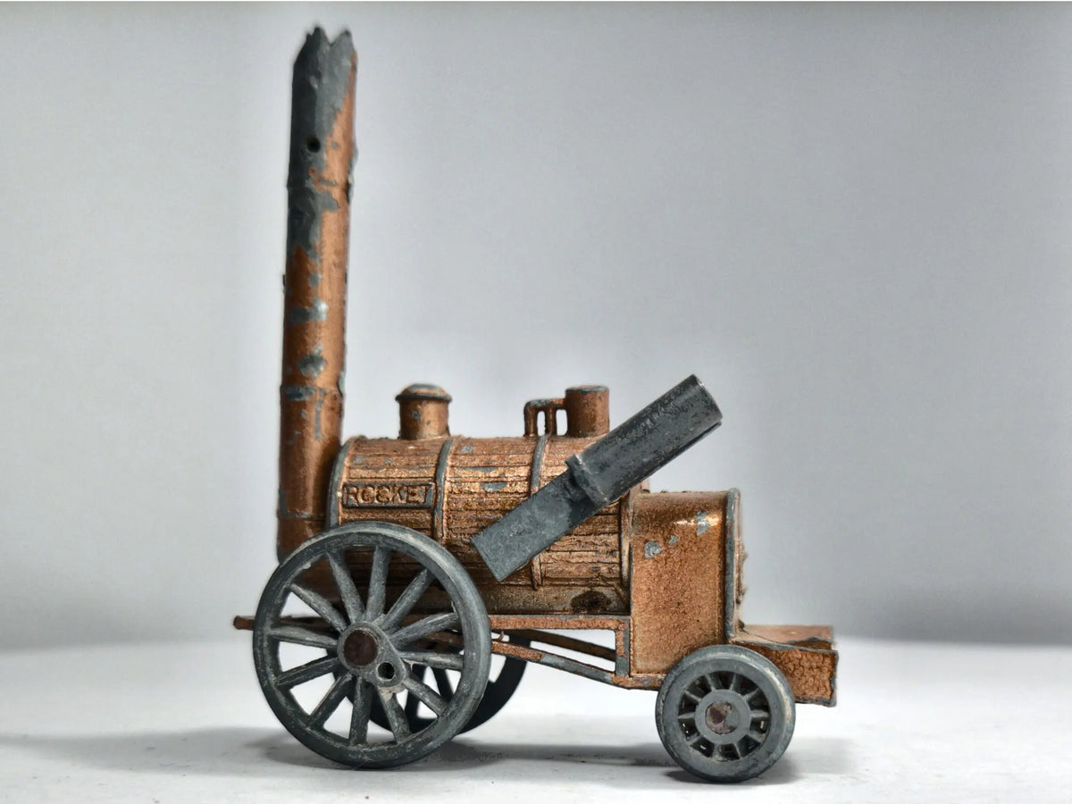 Lokomotywa Parowa THE HODGE STEAMER The Rocket 1946 1:72 Made in England – zdjęcie 4