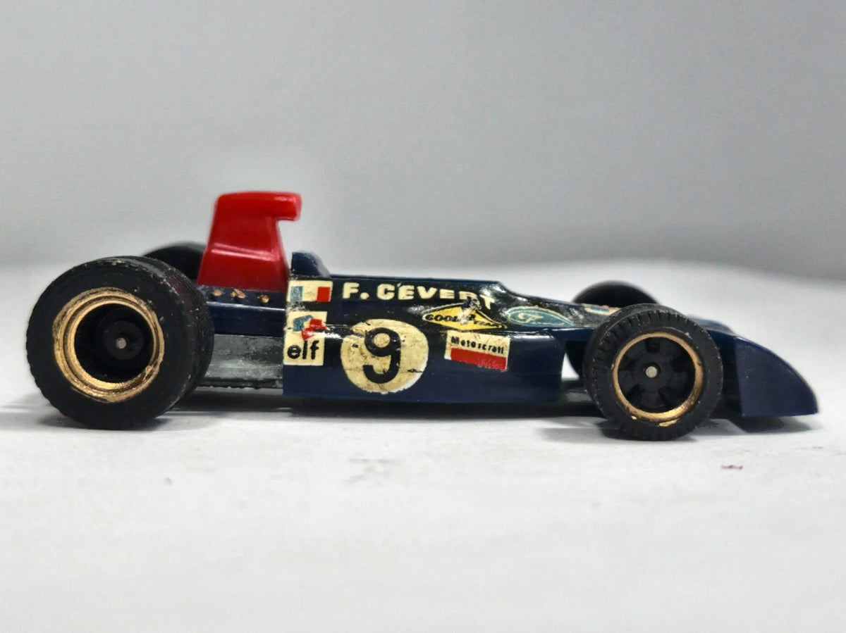 TYRRELL FORD, CHAMPION ok 1970, Made in France, Granatowy, 1:64, Resoraki – zdjęcie 4