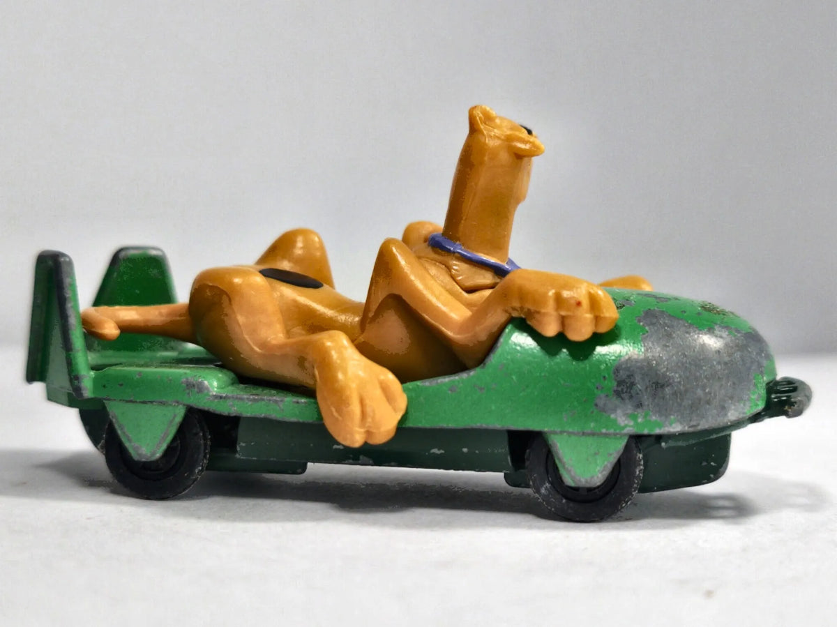 SCOOBY-DOO BOBSLEIGH Corgi '70 Zielony 1:64 Made in Great Britain – zdjęcie 4