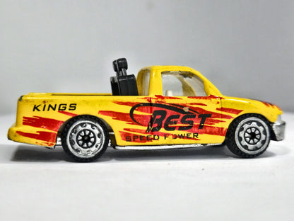 Road Raider Pickup Hot Wheels 1996 1:64 Pickup BEST SPEED POWER KINGS Luzak – zdjęcie 4