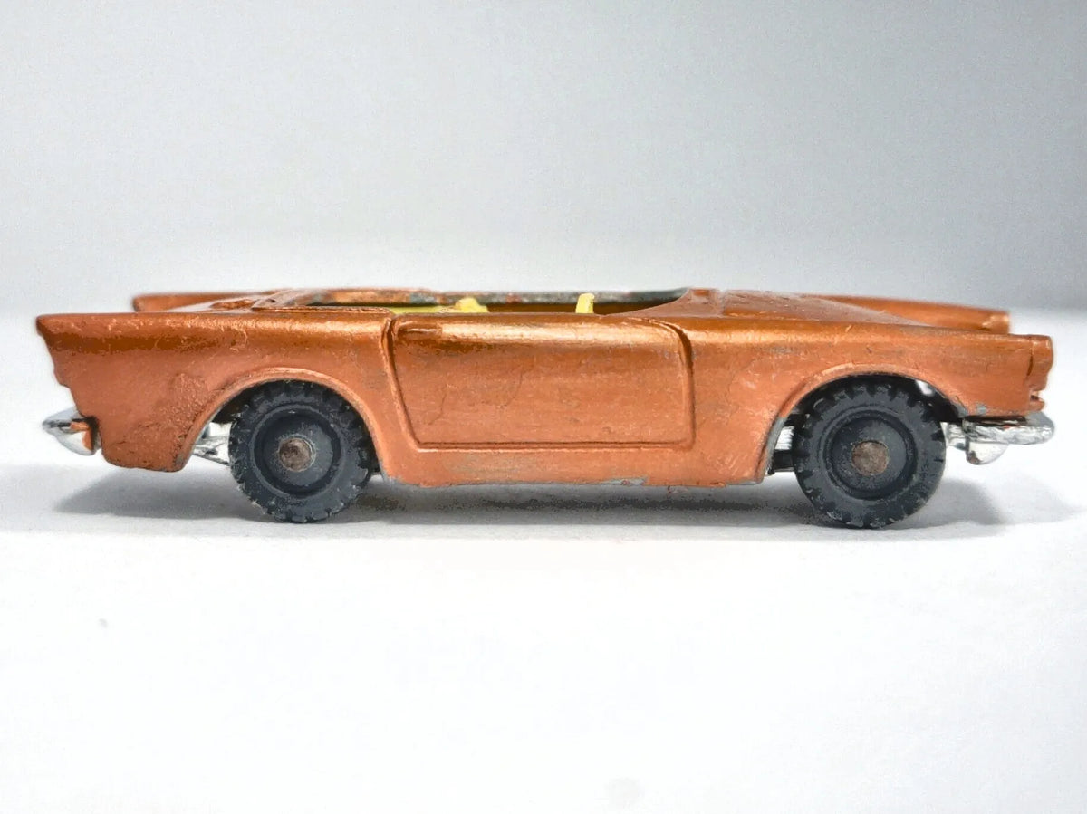 SUNBEAM ALPINE, Husky, Made in Gt Britain Die cast, Miedziany 1:64 Resoraki – zdjęcie 4