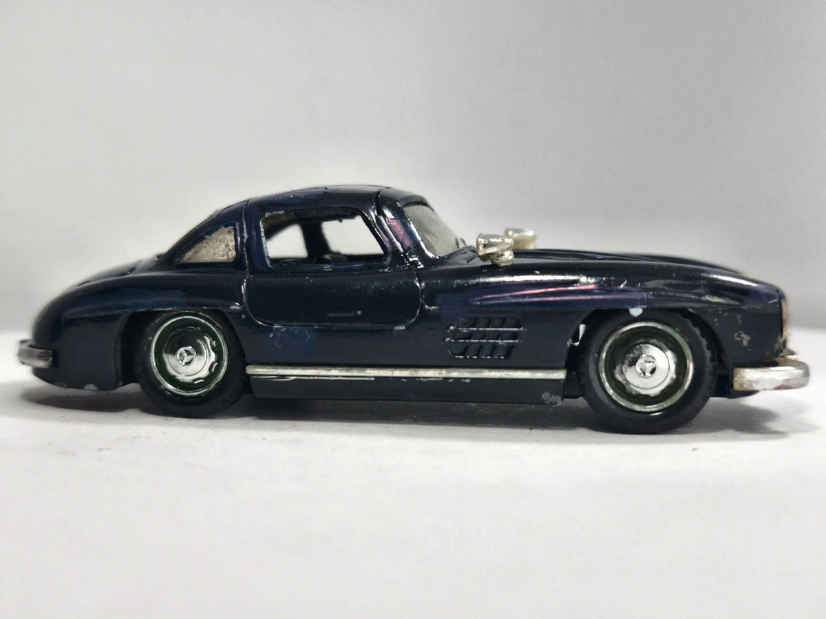1954 Mercedes 300 S Solido '75 Granatowy 1:43 Made in France – zdjęcie 4
