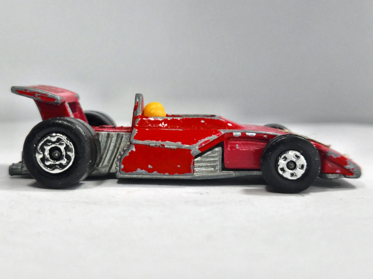 FORMULA 5000, Matchbox 1975, Die cast NO.36, Czerwony, 1:61, Resoraki – zdjęcie 4