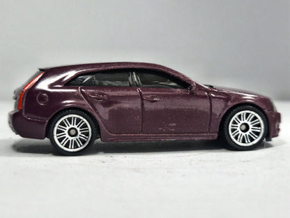 Cadillac CTS Wagon Matchbox 2020 1:64 Luzak Fioletowy – zdjęcie 4