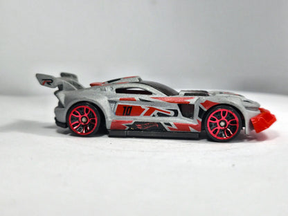 Track Ripper Hot Wheels 2017 HW Speed Graphics 1:64 10 Luzak Srebrny – zdjęcie 4