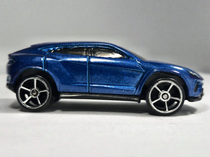LAMBORGHINI URUS, Hot Wheels 2014, Die cast H31, Niebieski, 1:64, Resoraki – zdjęcie 4