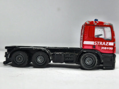 Man TGS Straż pożarna Majorette Czerwony 1:87 – zdjęcie 4