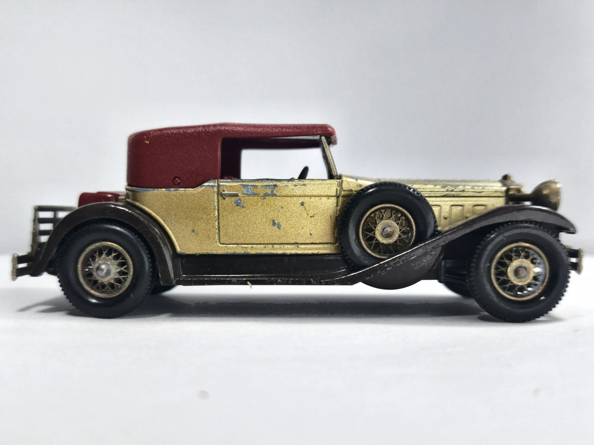 1930 Packard Victoria Matchbox 1969 Brązowy 1:43 Made in England – zdjęcie 4