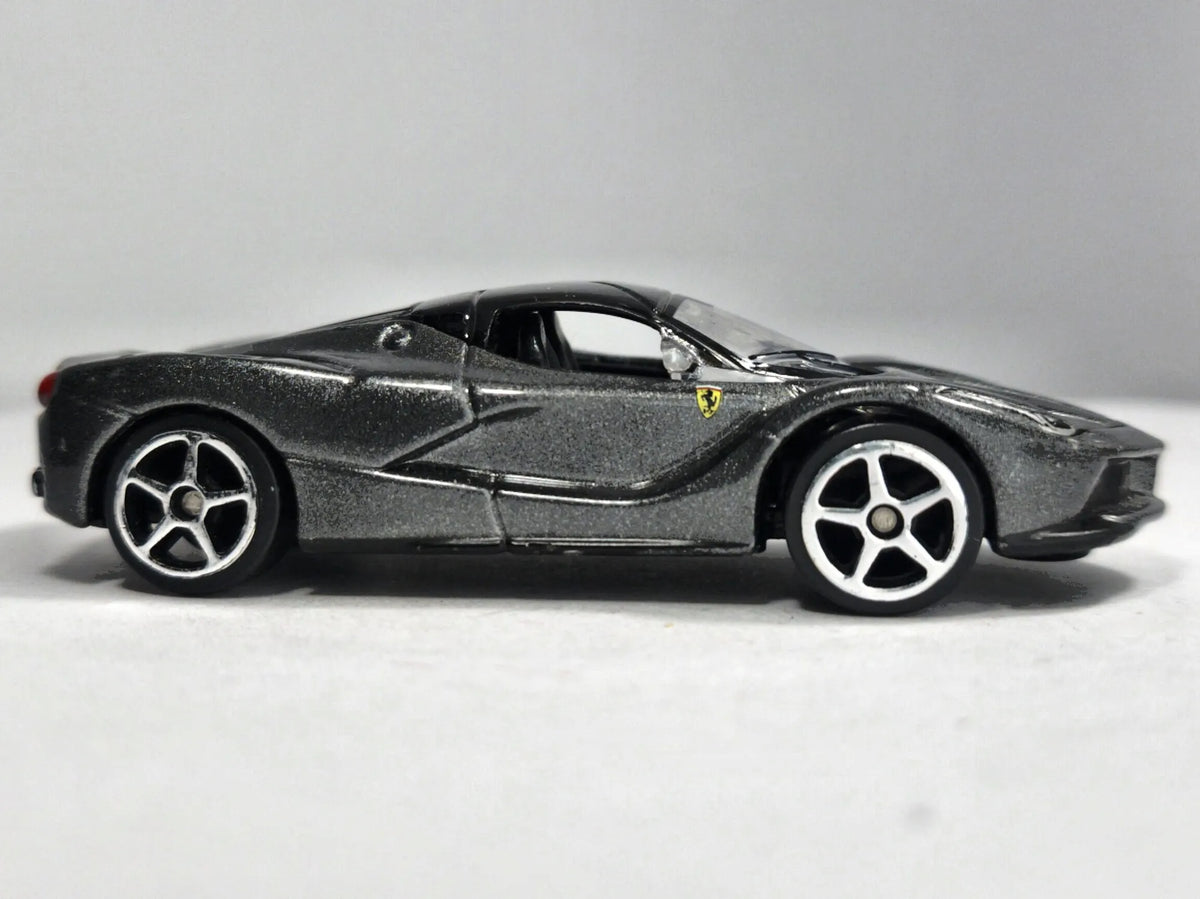 LAFERRARI, Bburago, Die cast 11638, Grafitowy, 1:59, Resoraki – zdjęcie 4