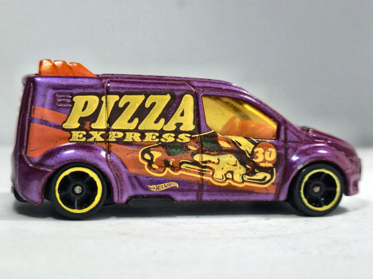 Ford Transit Connect Hot Wheels 2014 HW CITY 1:64 Furgonetka Food Truck – zdjęcie 4