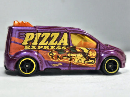 Ford Transit Connect Hot Wheels 2014 HW CITY 1:64 Furgonetka Food Truck – zdjęcie 4