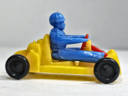 VINTAGE GOKART '60 Żółty 1:35 Made in West Germany – zdjęcie 4