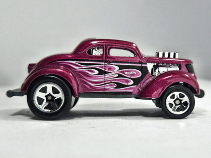 Pass'N Gasser Hot Wheels 2007 Mainline 1:64 Hot Rod Luzak Fioletowy – zdjęcie 4