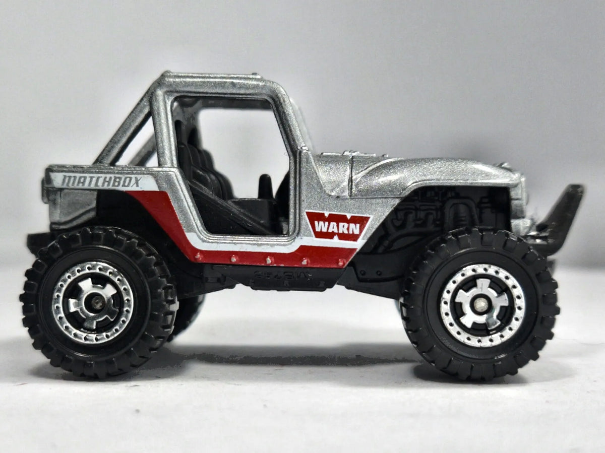 MBX 4X4 Matchbox 2007 Srebrny 1:63 – zdjęcie 4