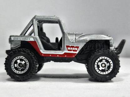 MBX 4X4 Matchbox 2007 Srebrny 1:63 – zdjęcie 4