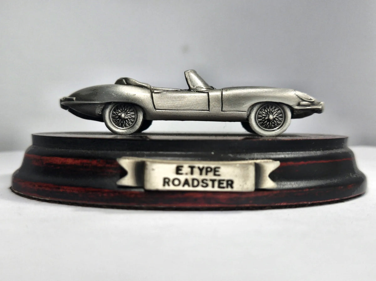 E-Type Roadster CCA Marque Models Ltd. Srebrny 1:54 Stop Cyny – zdjęcie 4