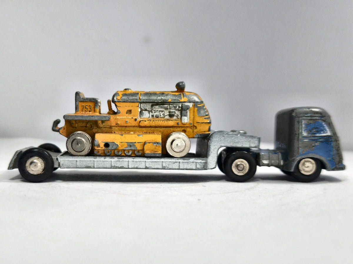 Ciężarówka Piccolo Truck Schuco '60 Żółty 1:87 Made in West Germany – zdjęcie 4