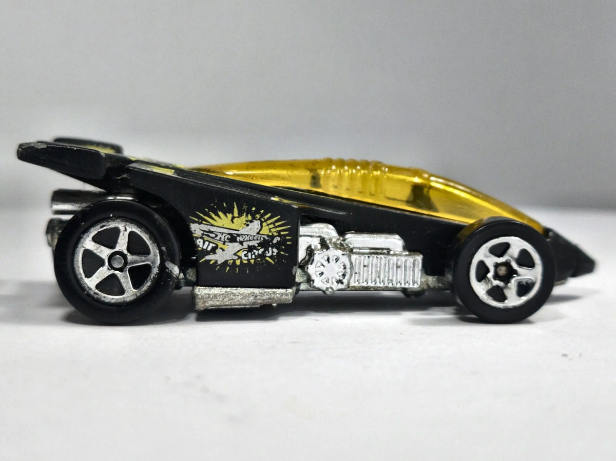 Shadow Jet Hot Wheels 1987 Air Circus 1:64 Luzak Czarny 2xMetal – zdjęcie 4