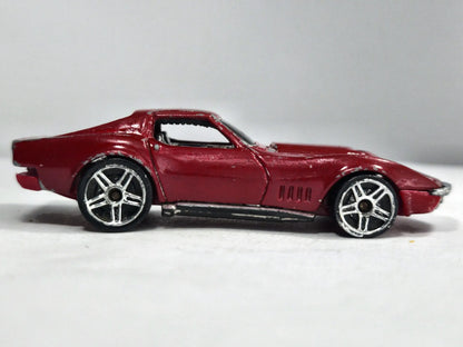 '69 Chevrolet Corvette Hot Wheels Superfast 1:64 Luzak Czerwony – zdjęcie 4
